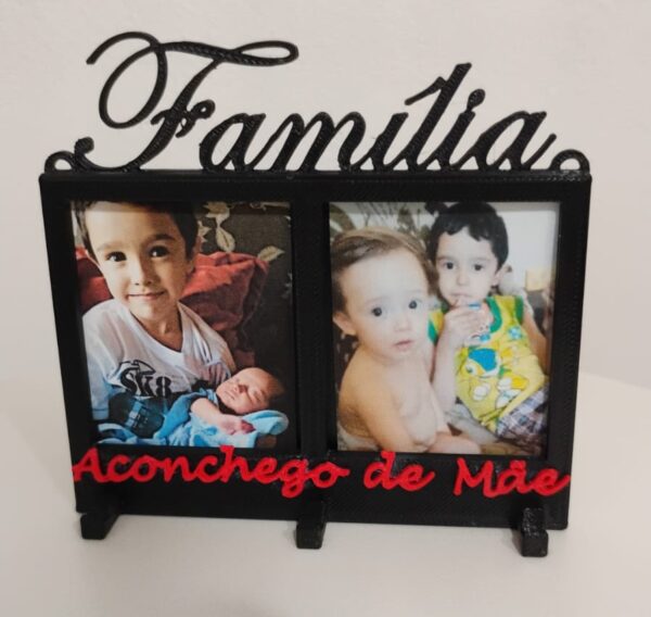 Porta Chaves Decorativa Personalizada - "Família"