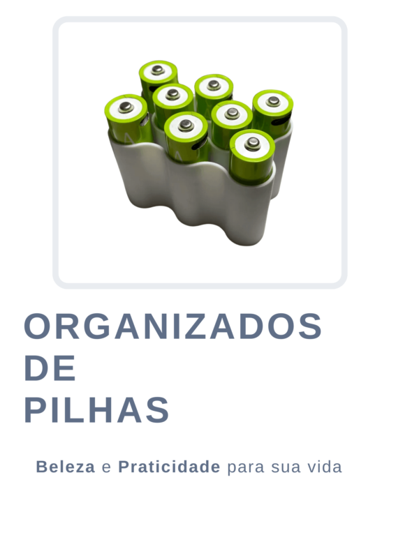 Organizador de Pilhas Inteligente – Para uma Gaveta Sempre Organizada - Image 2