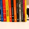 Apoio para livros Doguinho Aparador de Livros Suporte Bibliocanto Leitura Sala Quarto Rack Estudo - Imagem 4